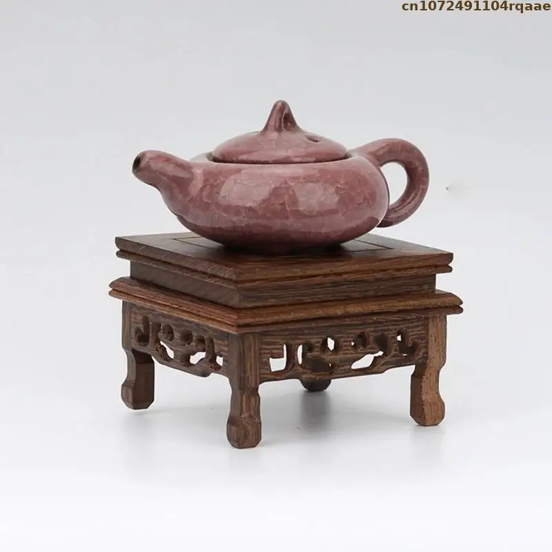 Wooden Standing Flower Base Plant Bonsai Shelf Fish Tank Tea Sets Log Lathe Scaffold Flower Pot Display Rack Flowerpot Holder