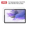 2PCS Tempered Glass Screen Protector For Samsung Galaxy Tab S9+ S9 Plus S9 FE Plus S8 Plus S7 Plus S7 FE 12.4 inch Glass Film 2