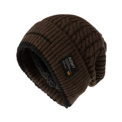 Cozy Knitted Winter Beanie - Unisex Thick Warm Cap - One Size (2452 Coffee)