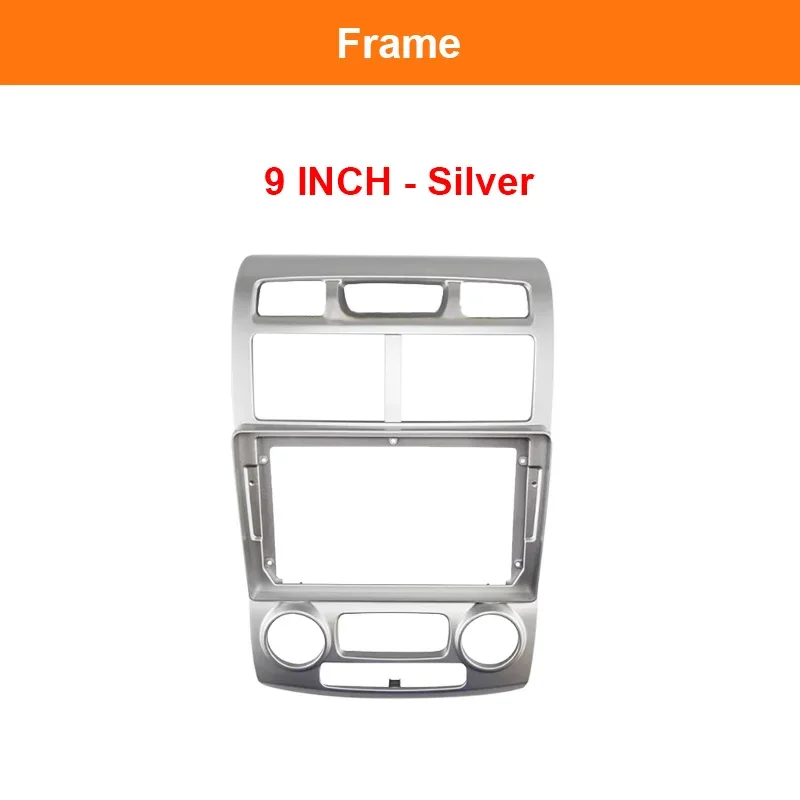 9" Radio Fascia Frame With Power Harness For 2008-2013 - View #4