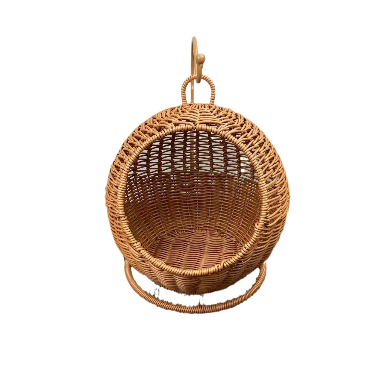 Rattan Cat Cage Household Small Apartment Cat Nest Hanging Basket Summer Semi-enclosed Four-season Universal Bed Villa