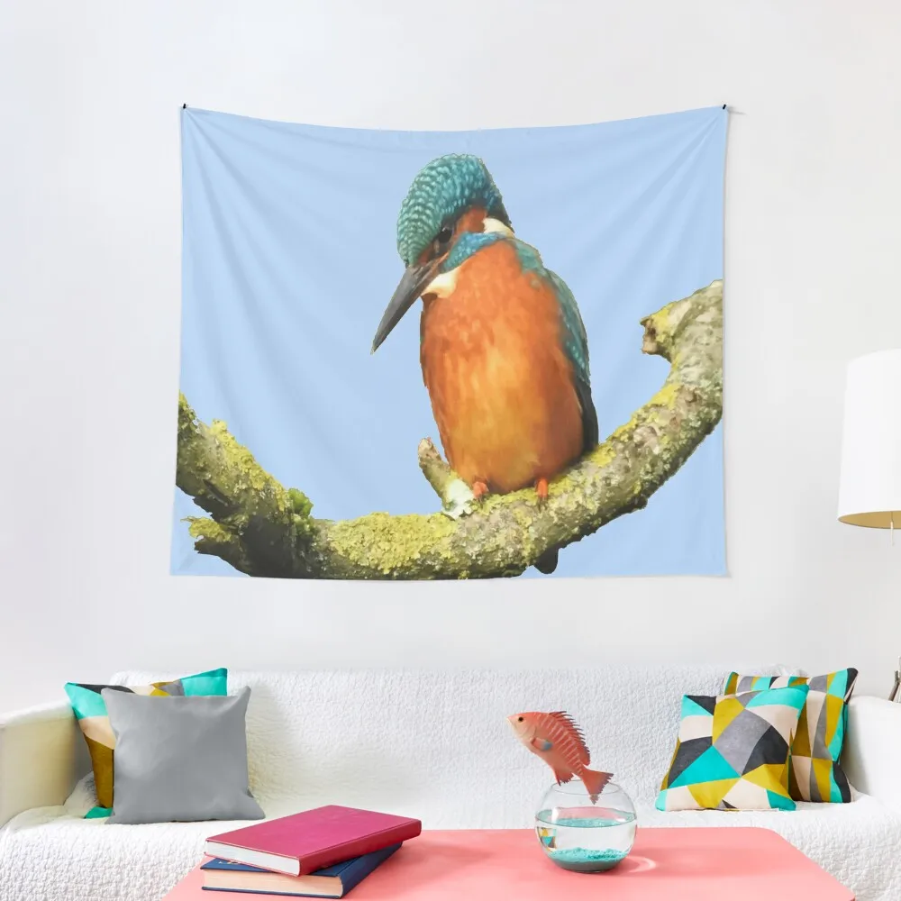 

Stunning Kingfisher Vector Art Tapestry Room Decorations