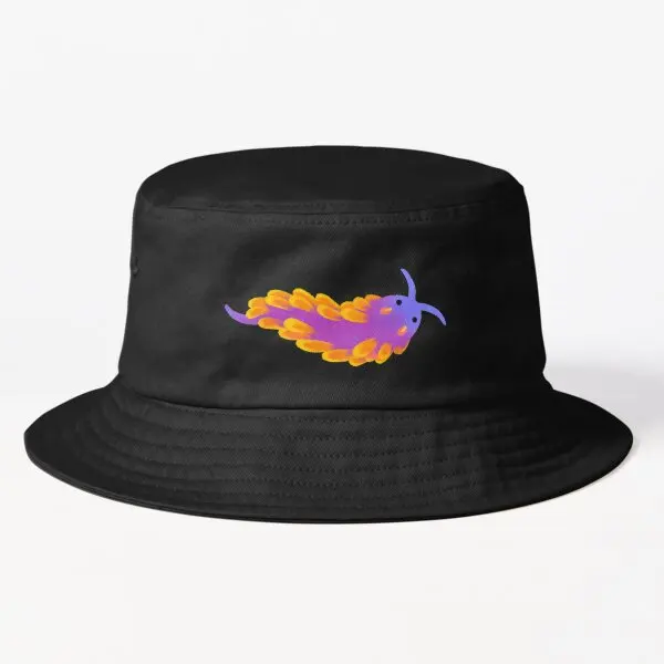 

Sea Slug Pastel Bucket Hat N21Mens Outdoor Casual Caps Solid Color Women Boys Fish Sport Fishermen Spring Sun Hip Hop