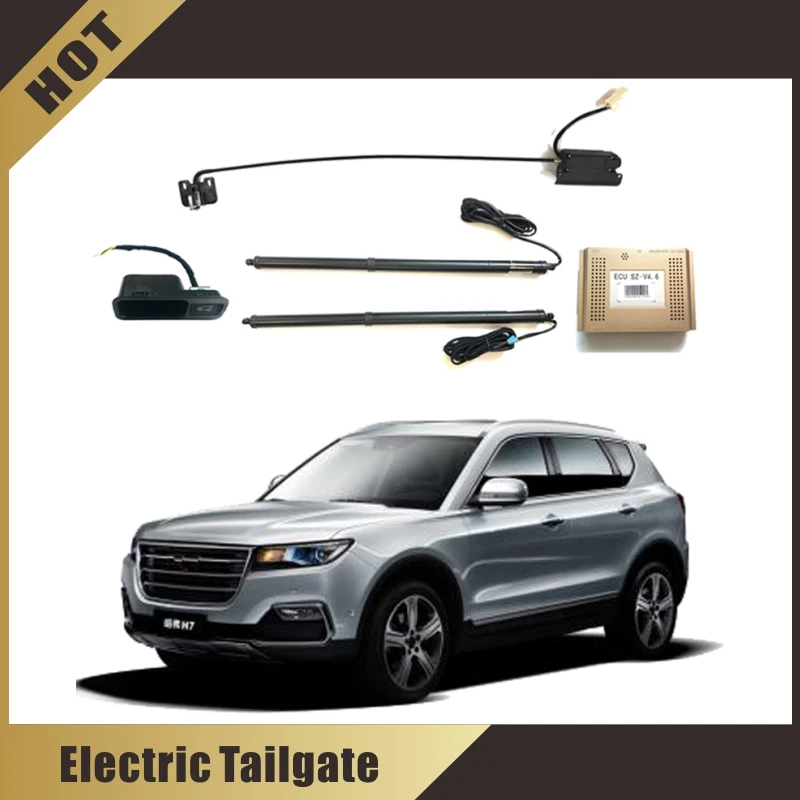 

Car Electric Tail Gate Lift Tailgate Assist System For Grate Wall For Haval H7 2015~2021 Remote Control Trunk Lid