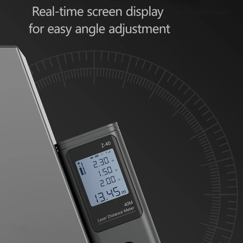 Laser Rangefinder Cross Line Casting LR1 Digital Inclinometer Angle Measure Laser Level Ruler Measure Tool 2 in 1 for Xiaomi,laser rangefinder,laser tape measure,laser protractor,land measuring instrument,electronic component measurement tool,laser leveling instrument