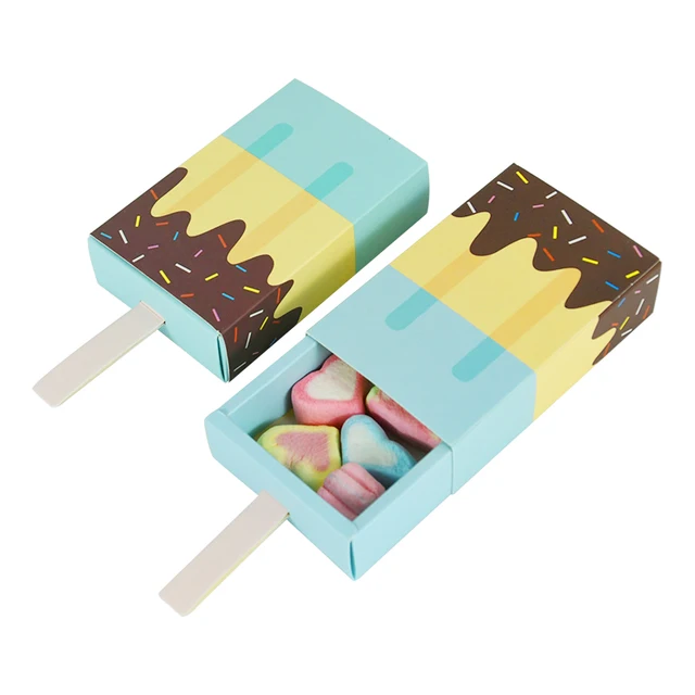 ice cream shape cute gift box