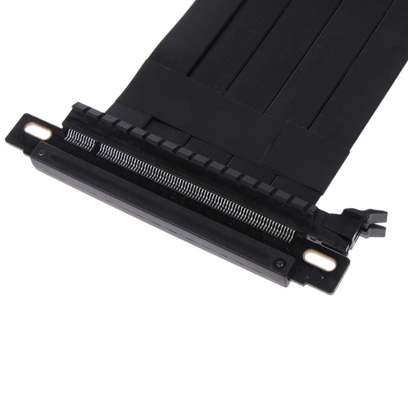 Pcie 4.0 Cabo de Extensão Dupla Reversa Pci Express 4.0 Itx Chassis para Placa Gráfica 185 mm Emi - Imagem 2