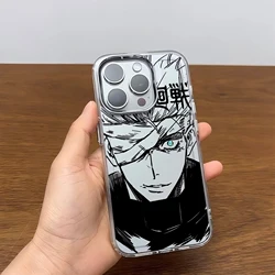 Black Anime Jujutsu Kaisen Gojo Satoru Soft Silicone Phone Case - Pixel 10 Pro 5G (LYK - 306LY250715206)