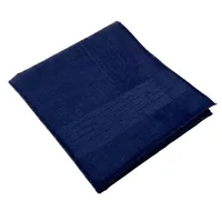 3Pcs 40x40cm Solid Color White Blue Plain Men Handkerchiefs Pocket Hankies Soft Cotton Sweat Square Towels Tea Party Favors 6