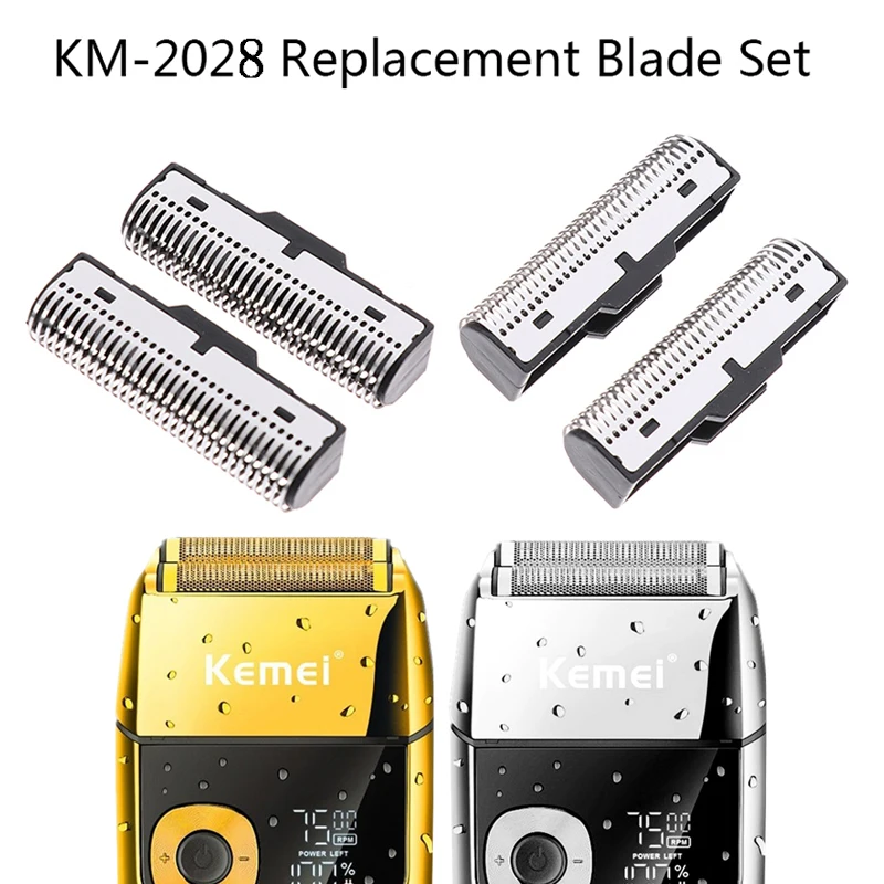 Kemei Electric Shaver Reciprocating shaver replacement head for men electric razor , suitable for KM1102, KM2026,KM2028 shaver