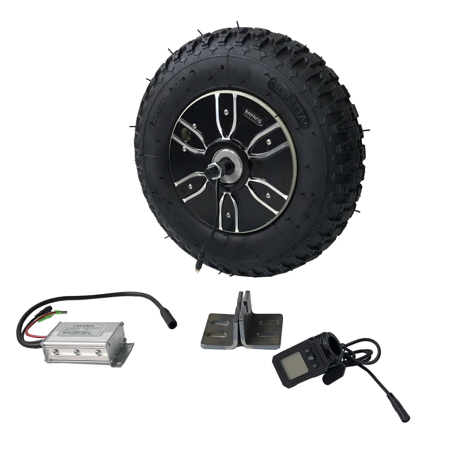 Bafang Wheelbarrow Motor Kit 36v250w With 4008 Tyre And Controller