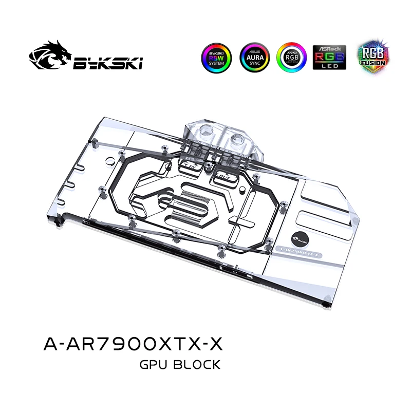 Bykski Water Block Use for ASRock AMD Radeon RX 7900 XTX Taichi