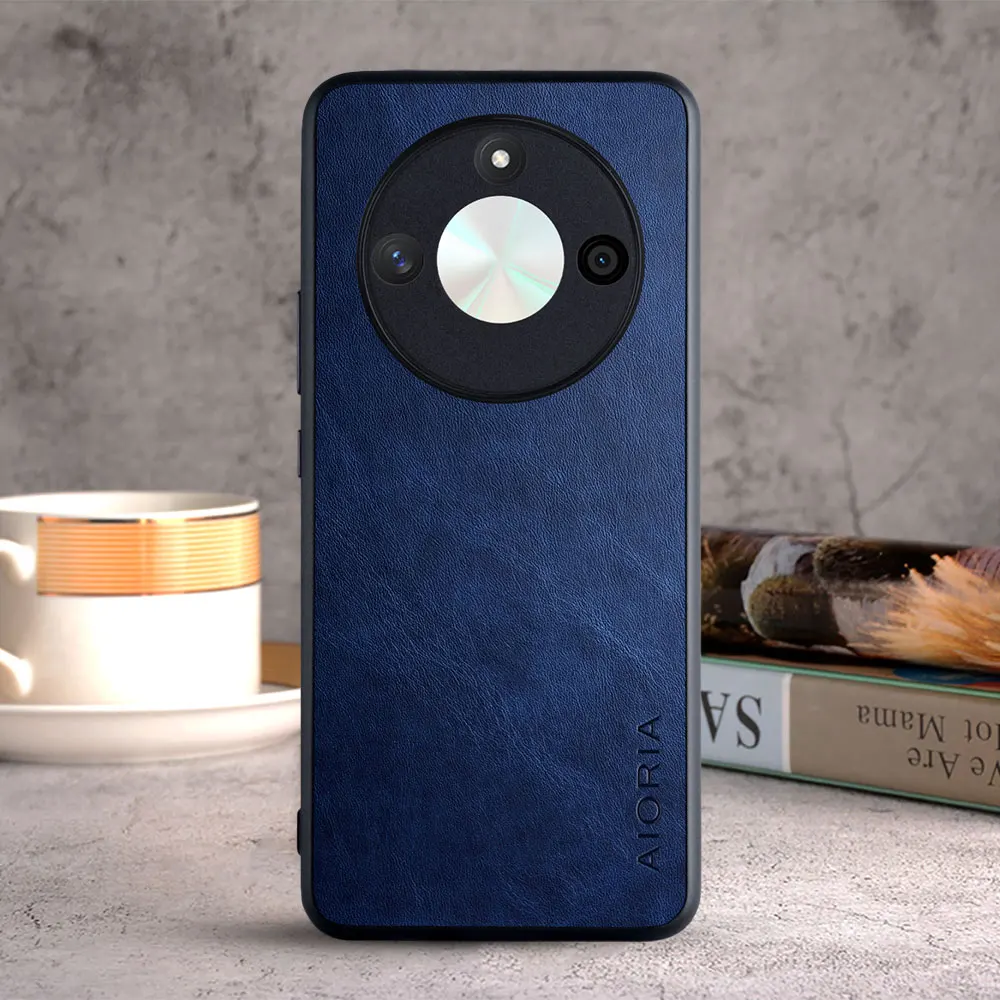 Luxury Vintage Leather Phone Case - Elegant Protective Cover