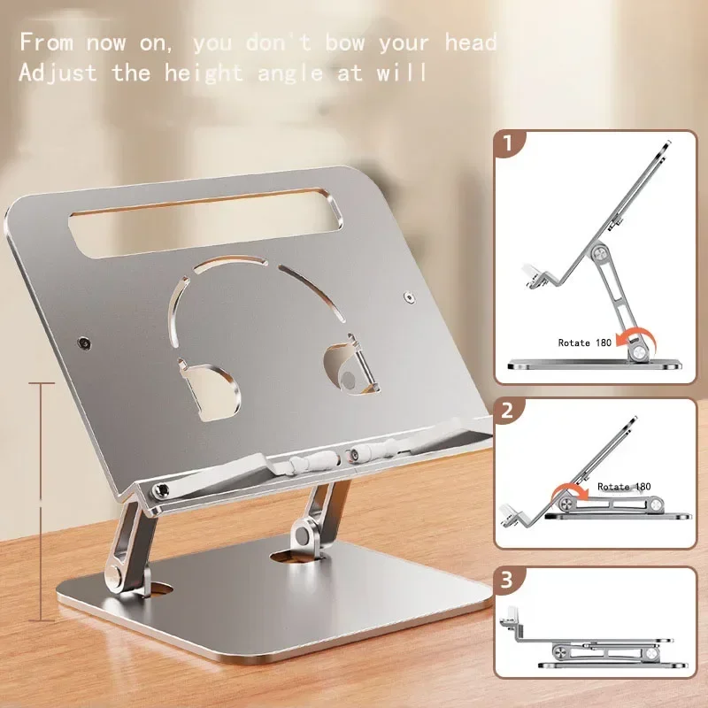 cookbook-holder-heights-laptop-bracket-tablet-stand-multi-adjustable-office-for-school-angles-reading-aluminum-book-kitchen