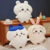 Very Soft Chiikawa Hachiware Usagi Back Cushion Big Size Cuddly Pillow Cartoon Stuffed Anime Sofa Bed Cushion Home Decor Gifts 5