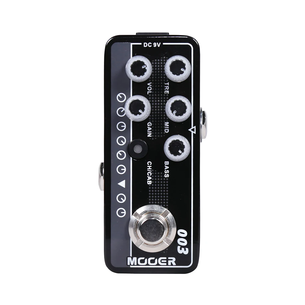 

MOOER 003 Power Zone Guitar Effect Pedal Digital Preamp Guitar Accessories Truly Versatile Micro Dual Channel Preamp
