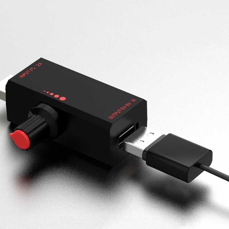 USB 팬 거버너 사무실 및 가정용 효율적인 USB 팬 무단 속도 컨트롤러 B0KA