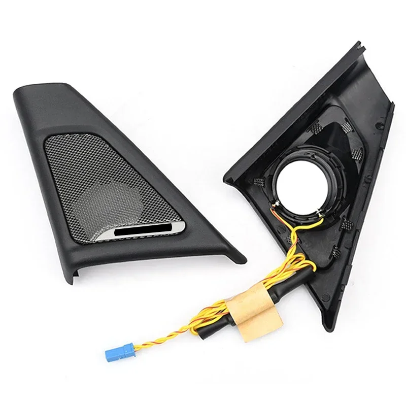 Car front door tweeter speaker cover Bmw F10 F11 5 Series 520 523 525 528 Treble Horn Loudspeaker frame audio 65139184794