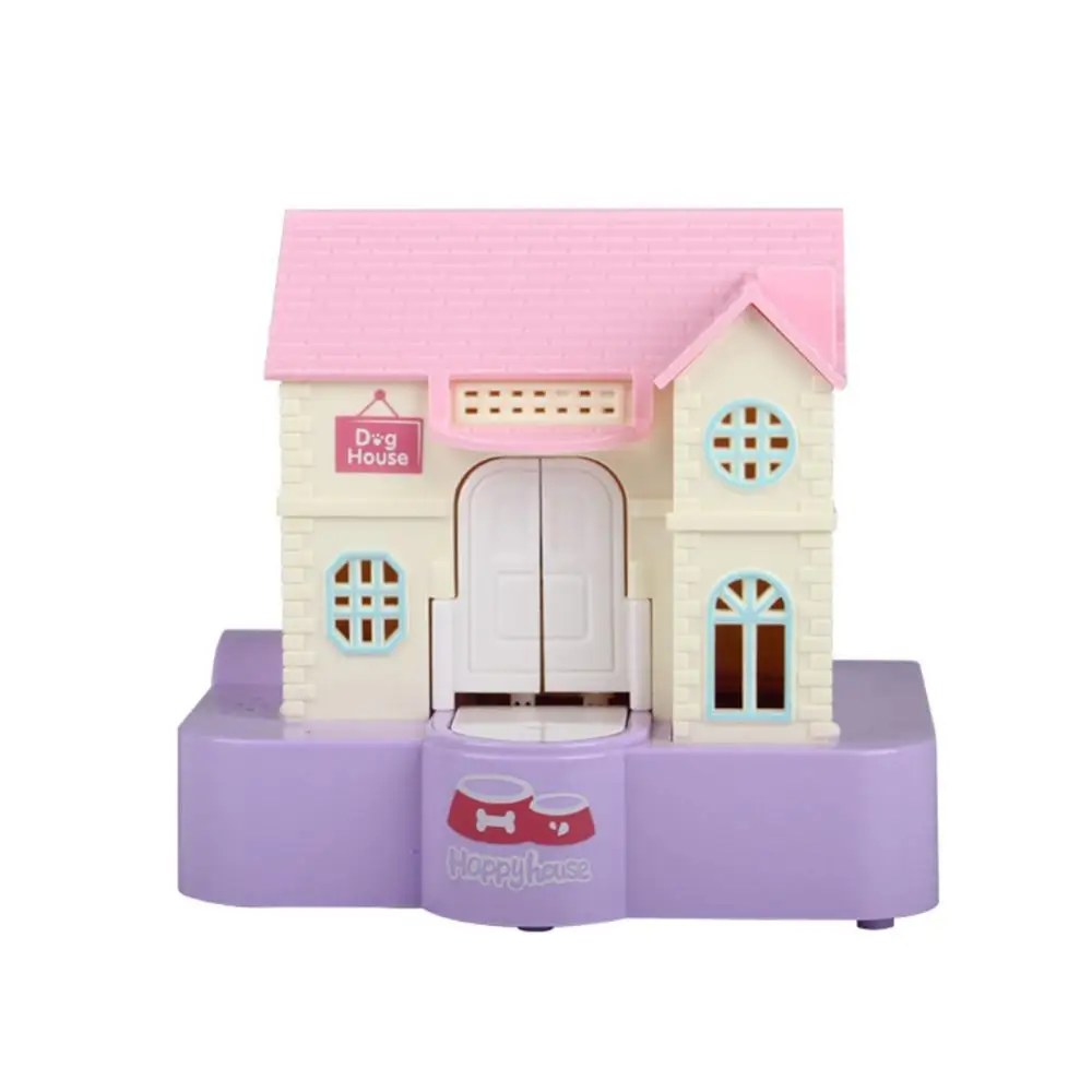 Money Saving Box Electric Piggy Bank Cute House Dog Toy Kids Gift