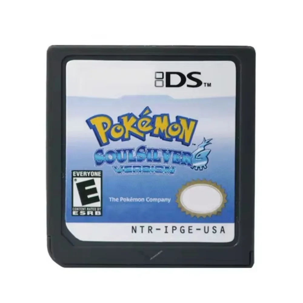 Pokemon Series DS Game Cartridge Video Game Console Card Platinum Pearl Diamond HeartGold SoulSilver for NDS 3DS 4
