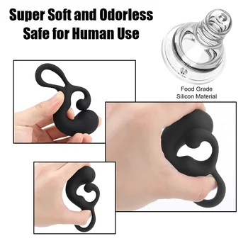 VATINE Anal Dildo Male Masturbator Prostate Stimulator Butt Plug Prostate Massager G spot Adult Products Erotic Sex Toys for Men 5