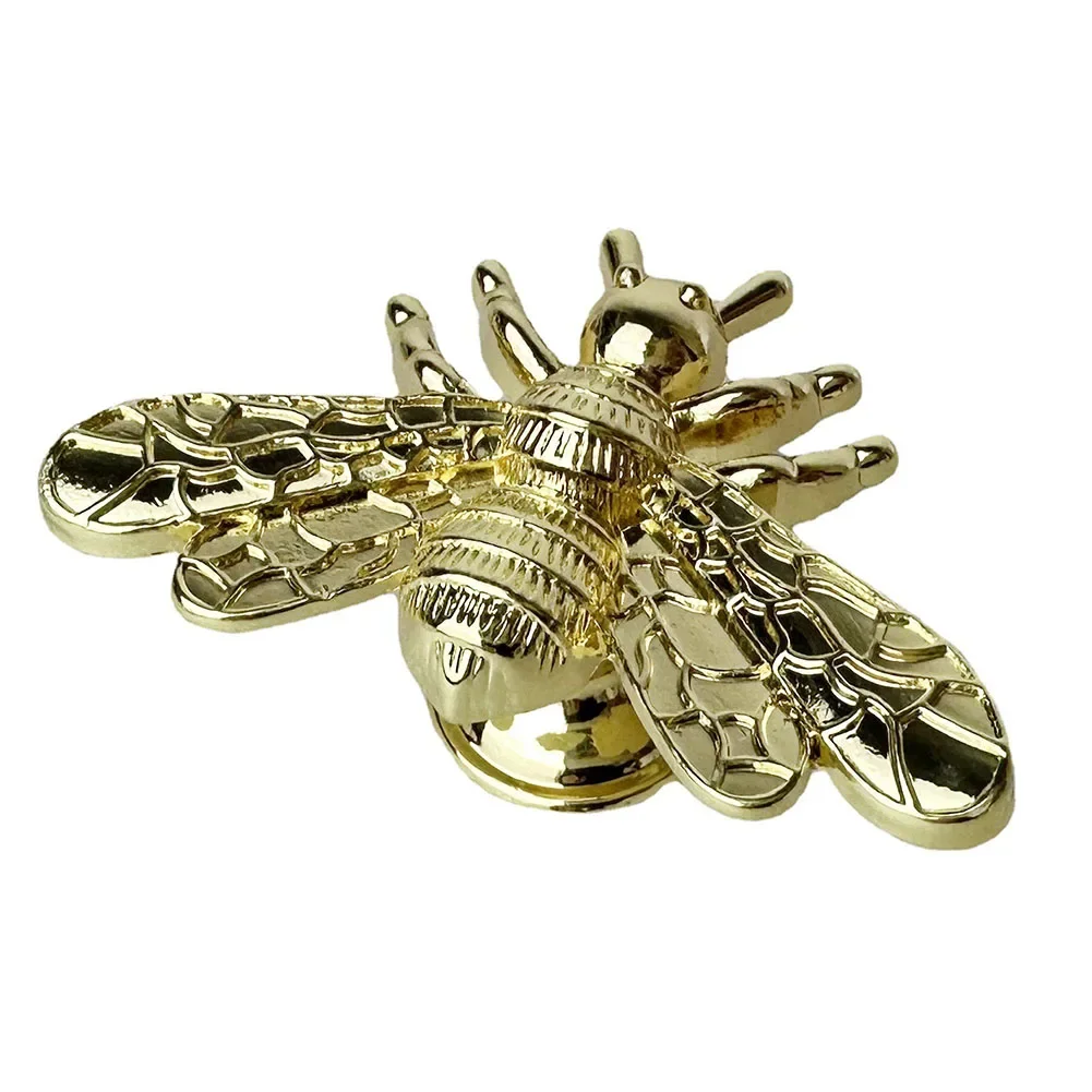 Wardrobe Knob Door Handle Bee Shape Closet Door Drawer Finger Edge Pull For Kitchen Cupboard Furniture Hardware Home Improvement