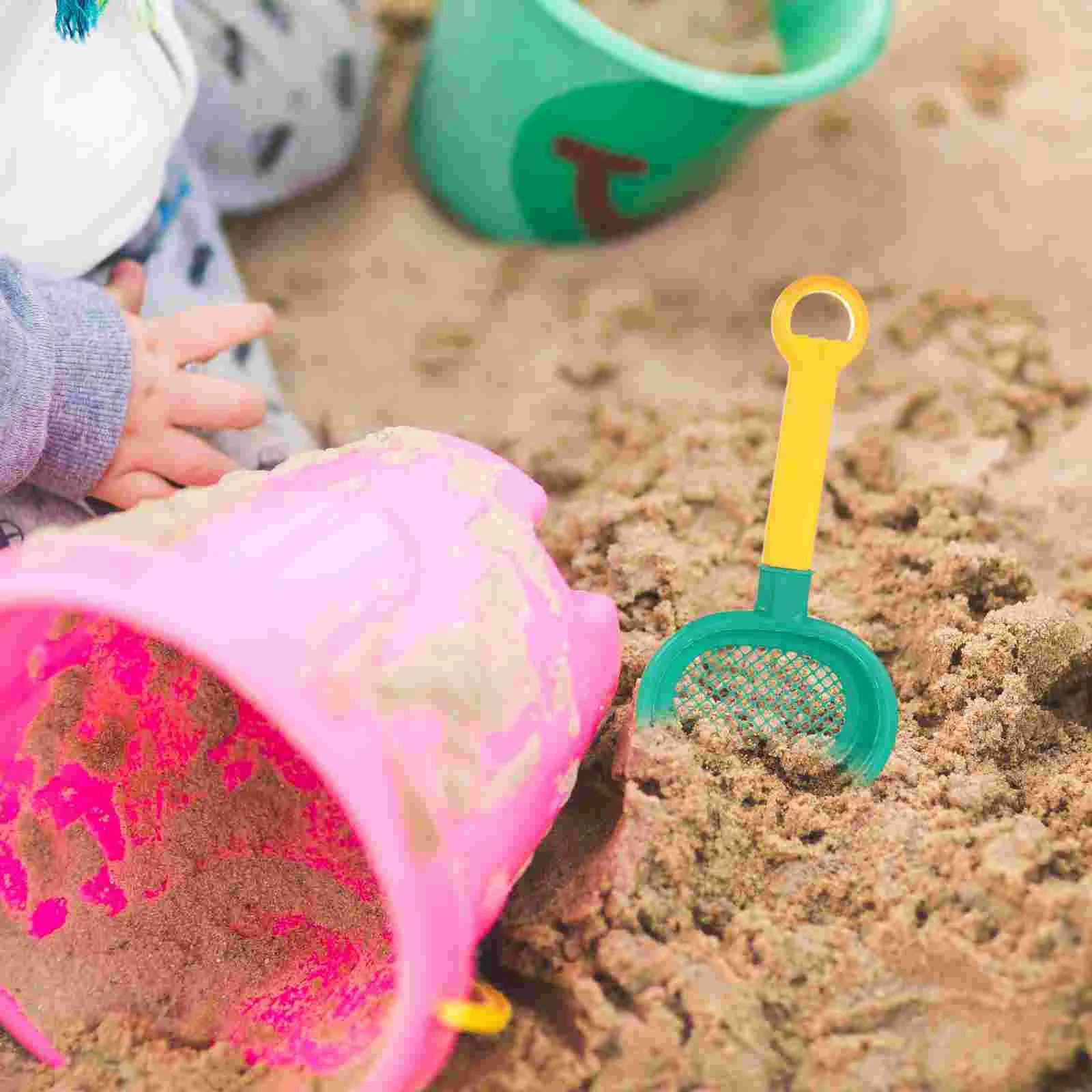 8 Pcs Beach Toy Sand Playthings Kids Outdoor Toys Table Sifter Pp Toddler Child 4