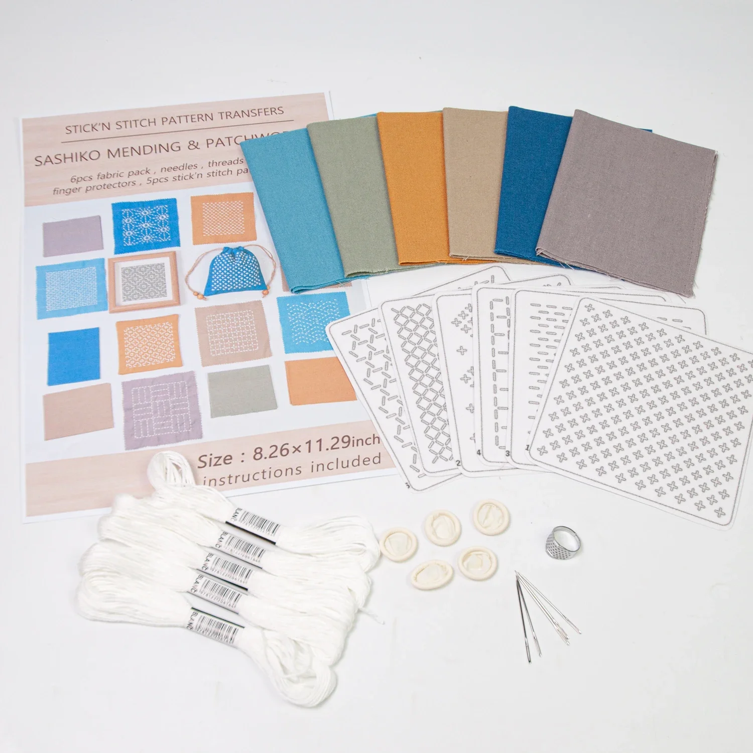 DIY Sashiko Embroidery Kit 3