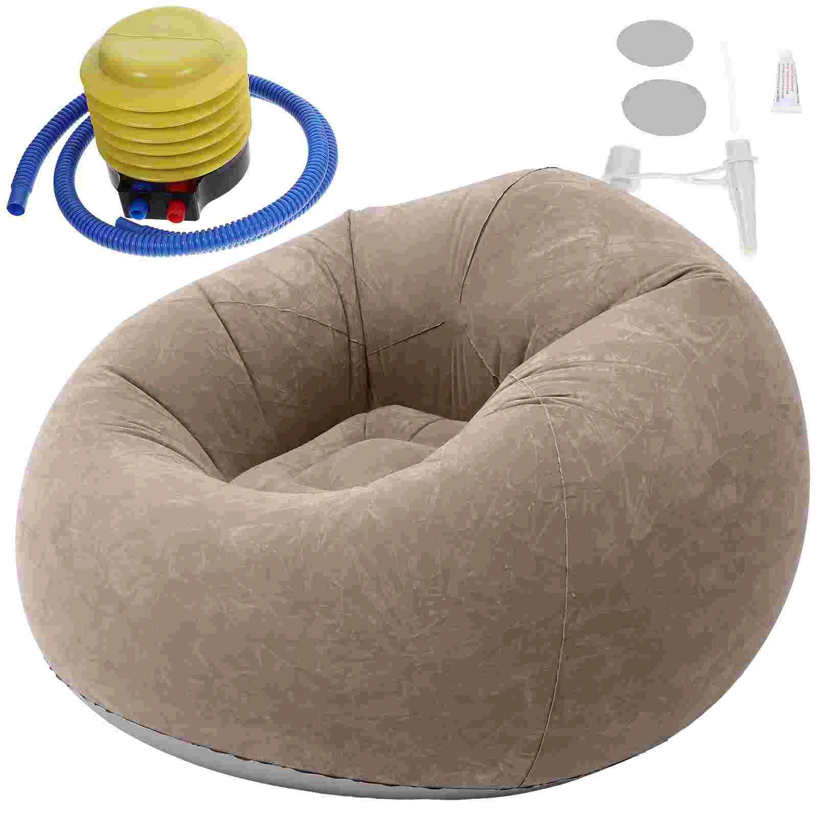 

Надувной диван, диван для отдыха на открытом воздухе, Кресло-мешок, надувной многоразовый клей для отдыха