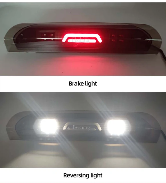 thumbnail image 2 of Black Clear LED Third [3rd] Brake Light Cargo For 94 2 of 14