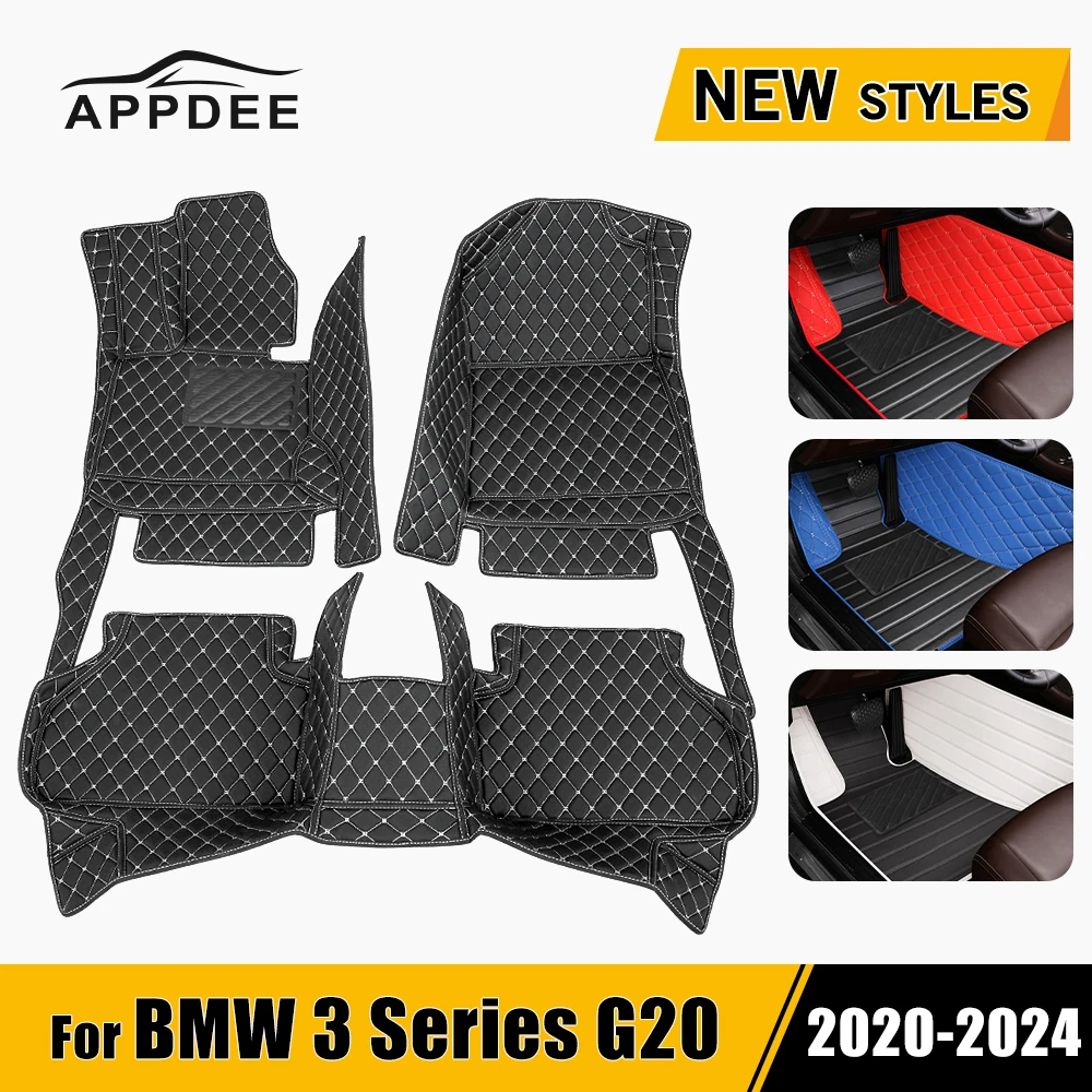 Car-Floor-Mats-For-BMW-3-Series-G20-316i-318i-320i-325i-328i-330i-335i ...