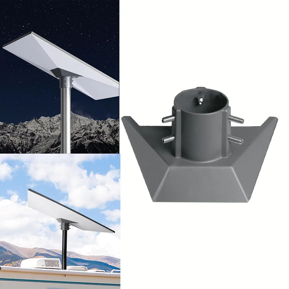 Pole Mount Adapter for starlink Upgraded Design Weather resistant Aluminum Alloy Easy Installation Flexible Positioning