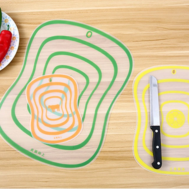 Portable Foldable Cutting Board Food Grade Plastic Non-Slip Chopping Board  Vegetable Meat Cutting Mat Kitchen Tools Accessories