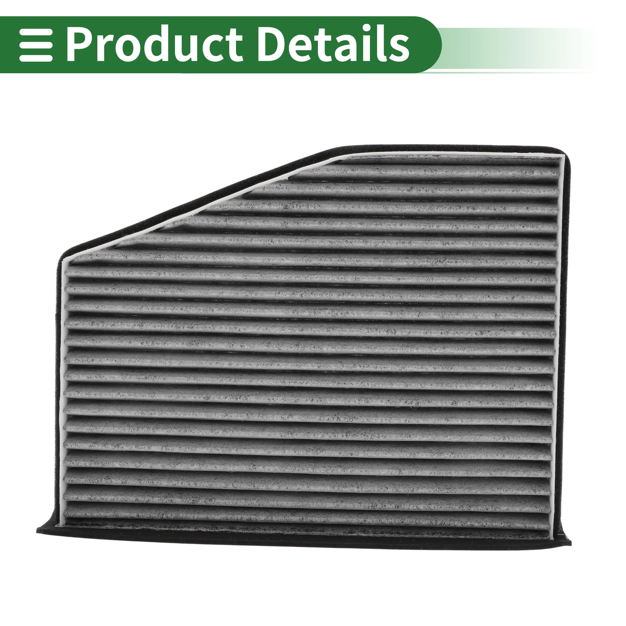 Porte Filtre Habitacle avec Filtre à Charbon Actif - Accessoire Auto