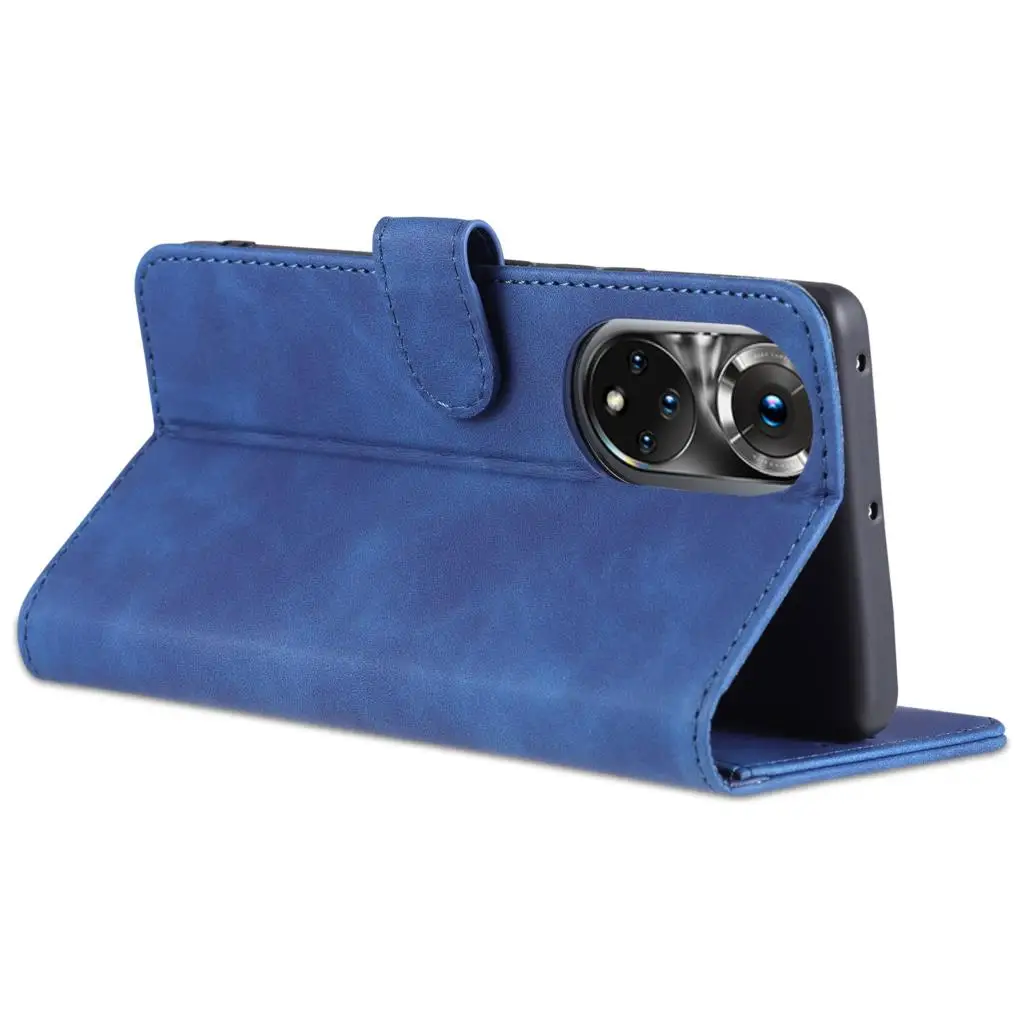 Premium PU Leather Flip Cover Fitted Case - High Quality Protective Phone Holster by AZNS