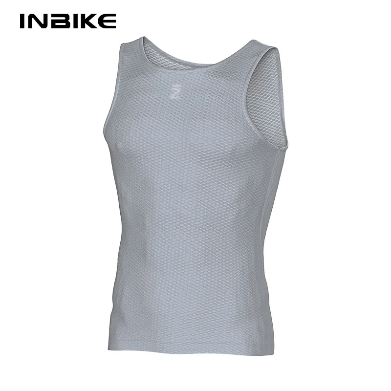thumbnail image 1 of INBIKE - Camiseta interior de ciclismo para hombre, sin mangas, de secado rápido, para bicicleta de carretera, MTB, ropa interior de malla, 1 of 5
