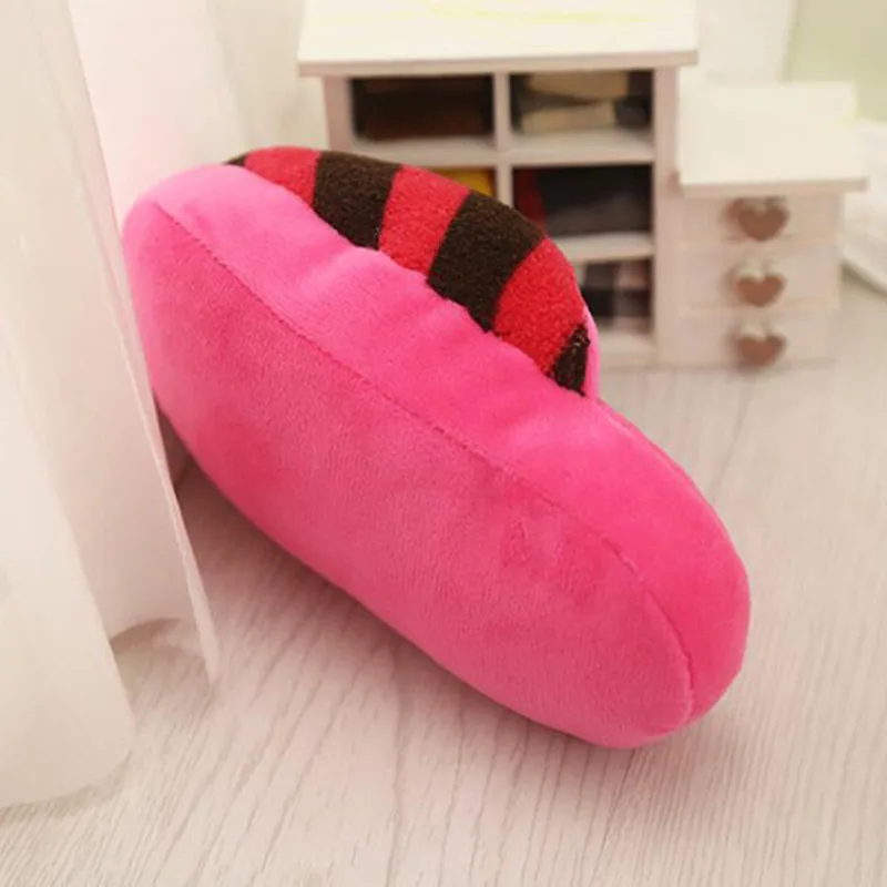 Pet Toys Squeaker Plush Slipper Shaped Puppy Dog Sound Chew Play Toys for Dog Cats Funny Dog Products Outdoor Training Toy 4