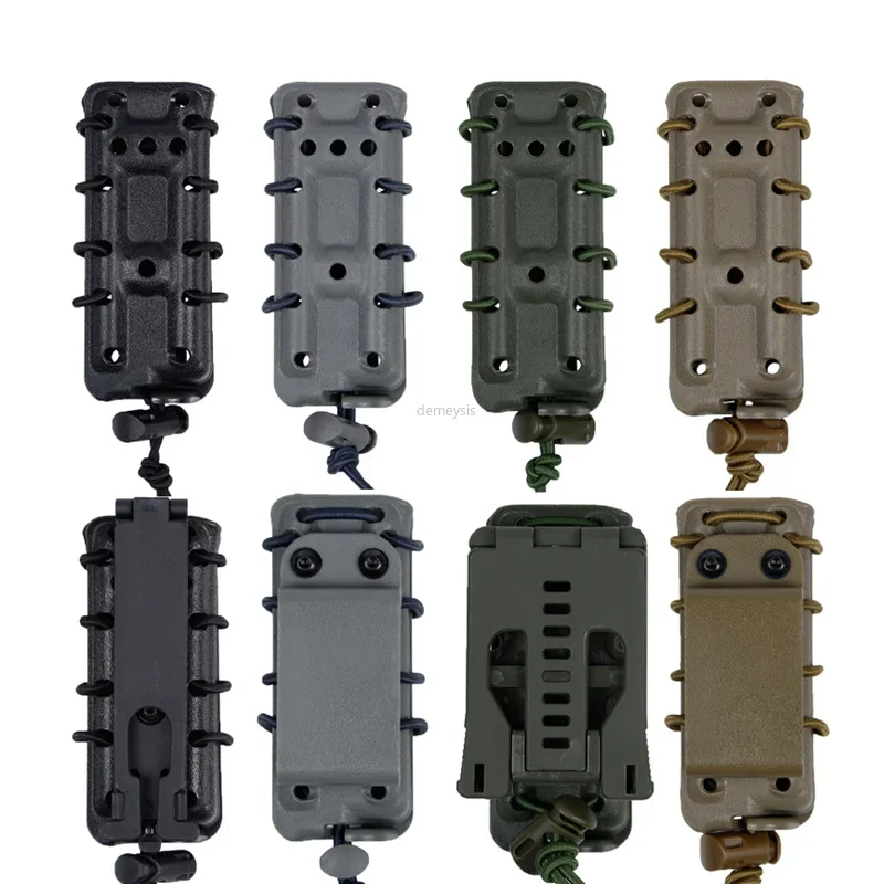 9MM  Magazine Pouch Portable Tactical Pistol Waist Belt Mag Pouch Shooting Hunting CS Gun Rifle Molle Magazine Pouches 5