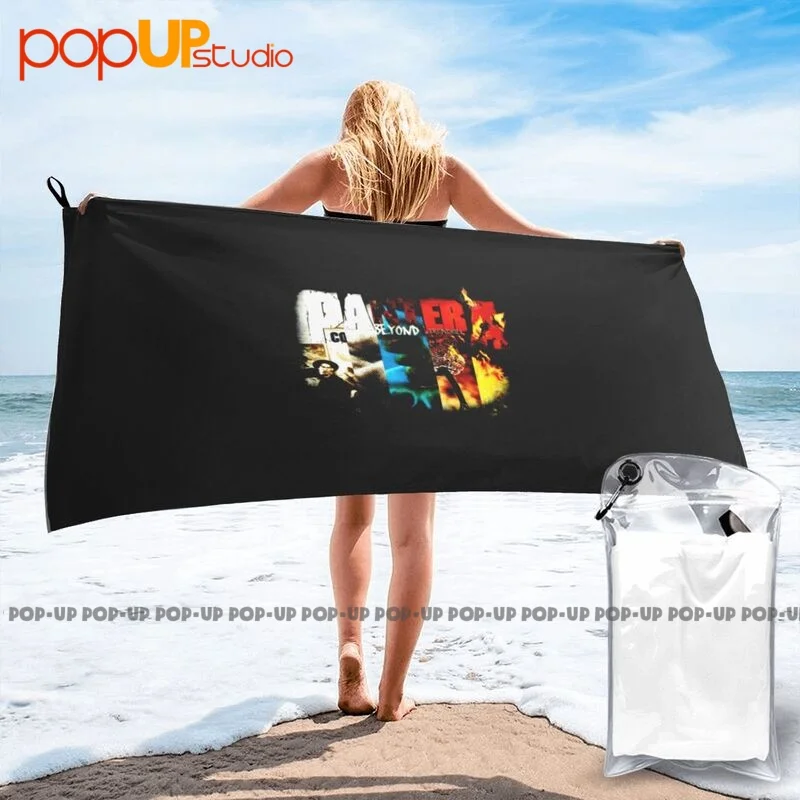 Pantera Album Quick Dry Towel Surf Outdoor Absorbent Beach Blanket