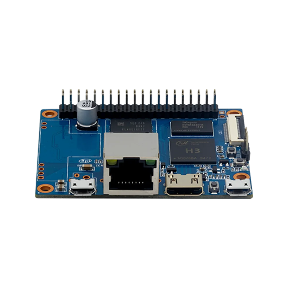 Banana Pi-computador de Placa Única Bpi-p2 Zero Allwinner h3 Quad-core Cortex-a7 512m Ddr3 8g Emmc Poe Run so Android Linux - Imagem 2