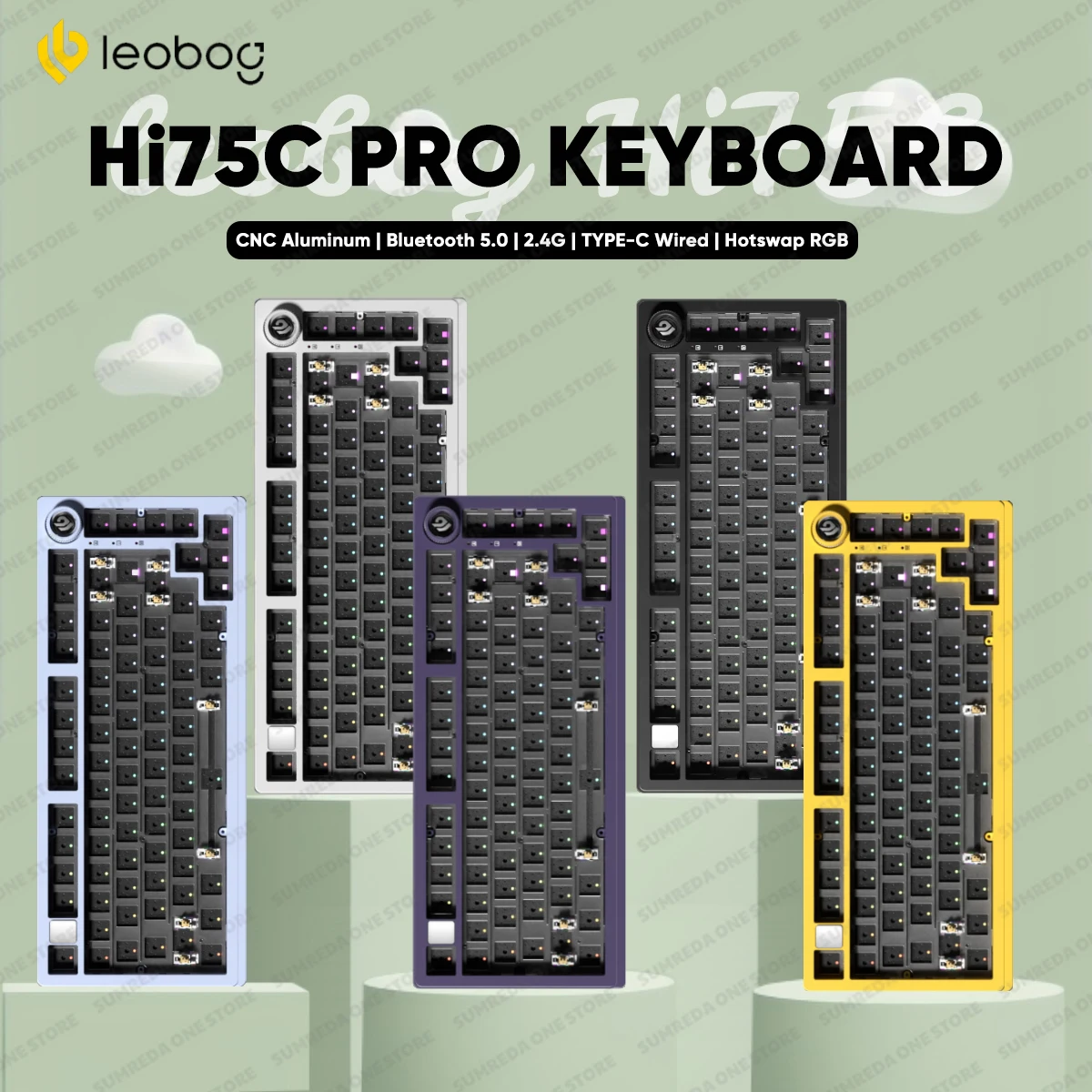 【未使用】 Leobog HI75C Pro 75% フルアルミ/ 3モード対応 Leobog HI75C Pro 75% フルアルミ/ 3モード対応(未使用) - メルカリ