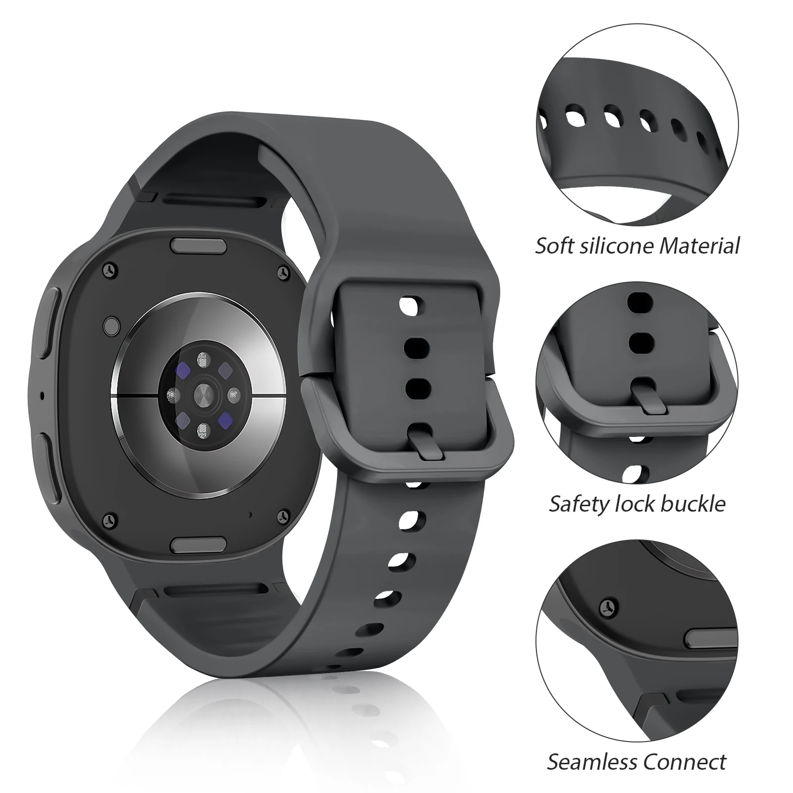 Premium Sport Strap for Smartwatch - Comfortable and Stylish Wristband Bracelet