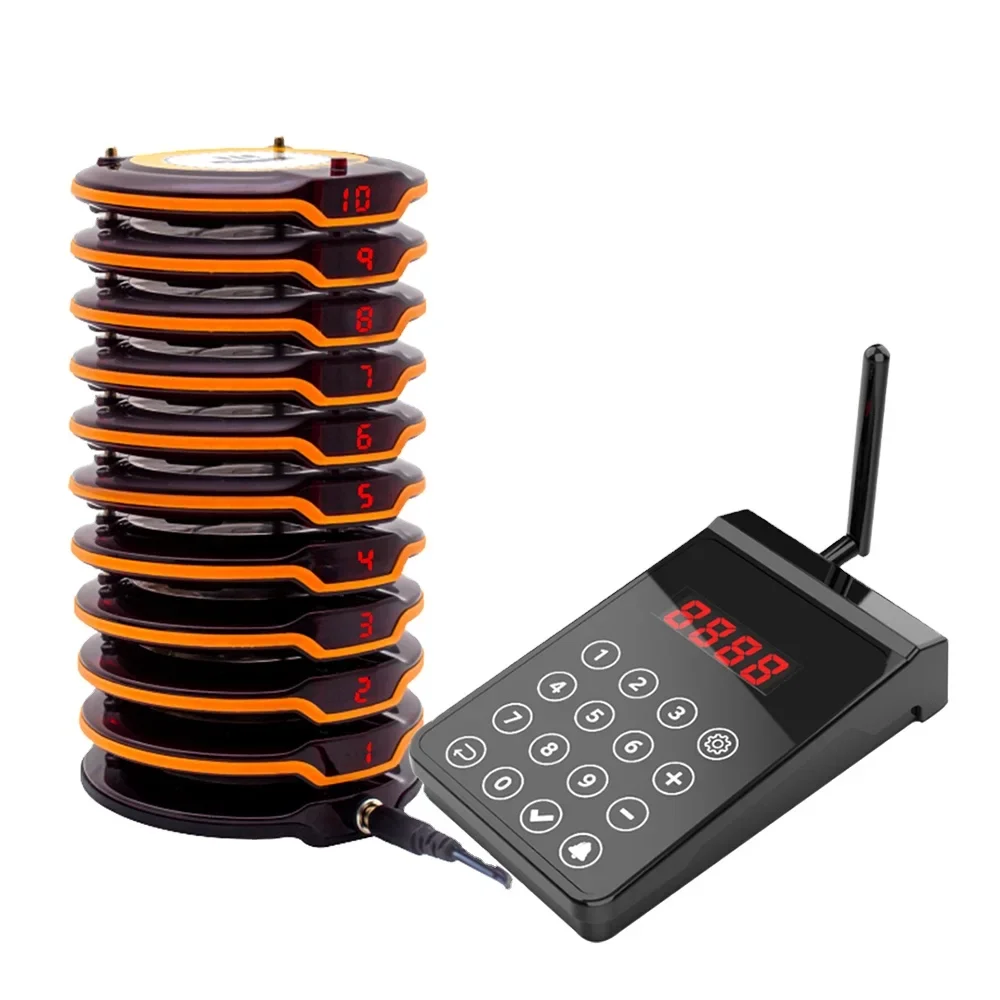 نظام الاتصال بالطابور اللاسلكي ، استدعاء للمطعم وا...