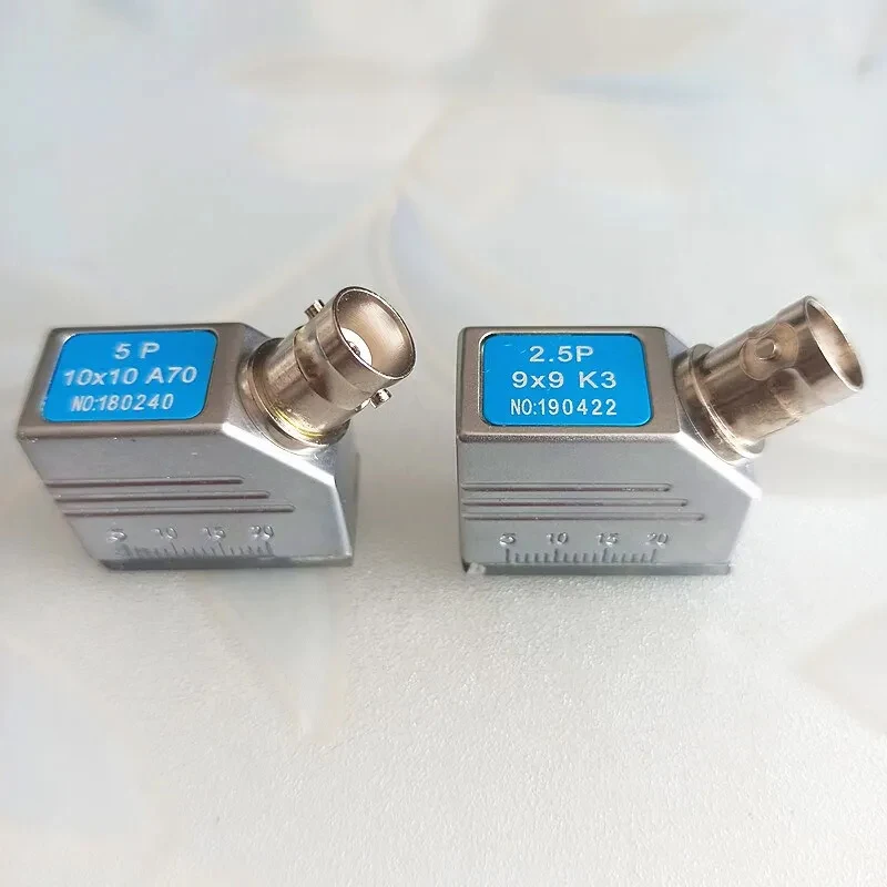 A45 A60 A70 4MHz 10x10 Angle Probe Transducer K1 K2 K3