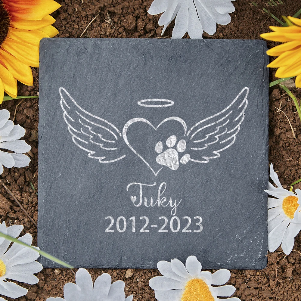 Personalized Pet Memorial Stone Plaque 4