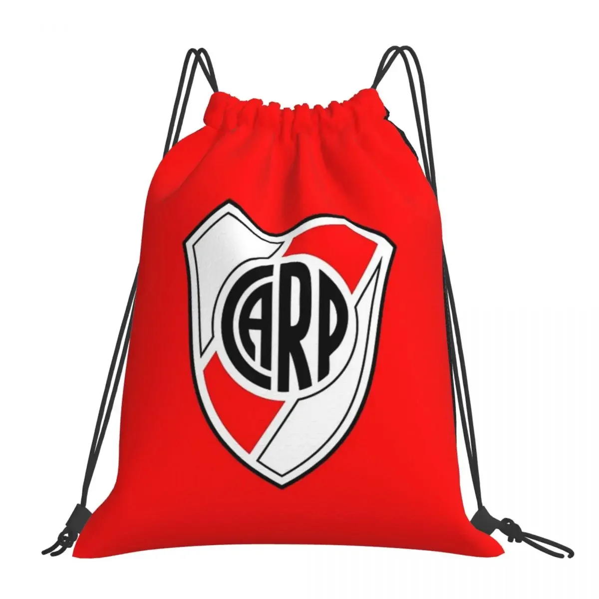 

Club Atletico River Plate Backpacks Casual Portable Drawstring Bags Drawstring Bundle Pocket Shoes Bag Book Bags For Man Woman