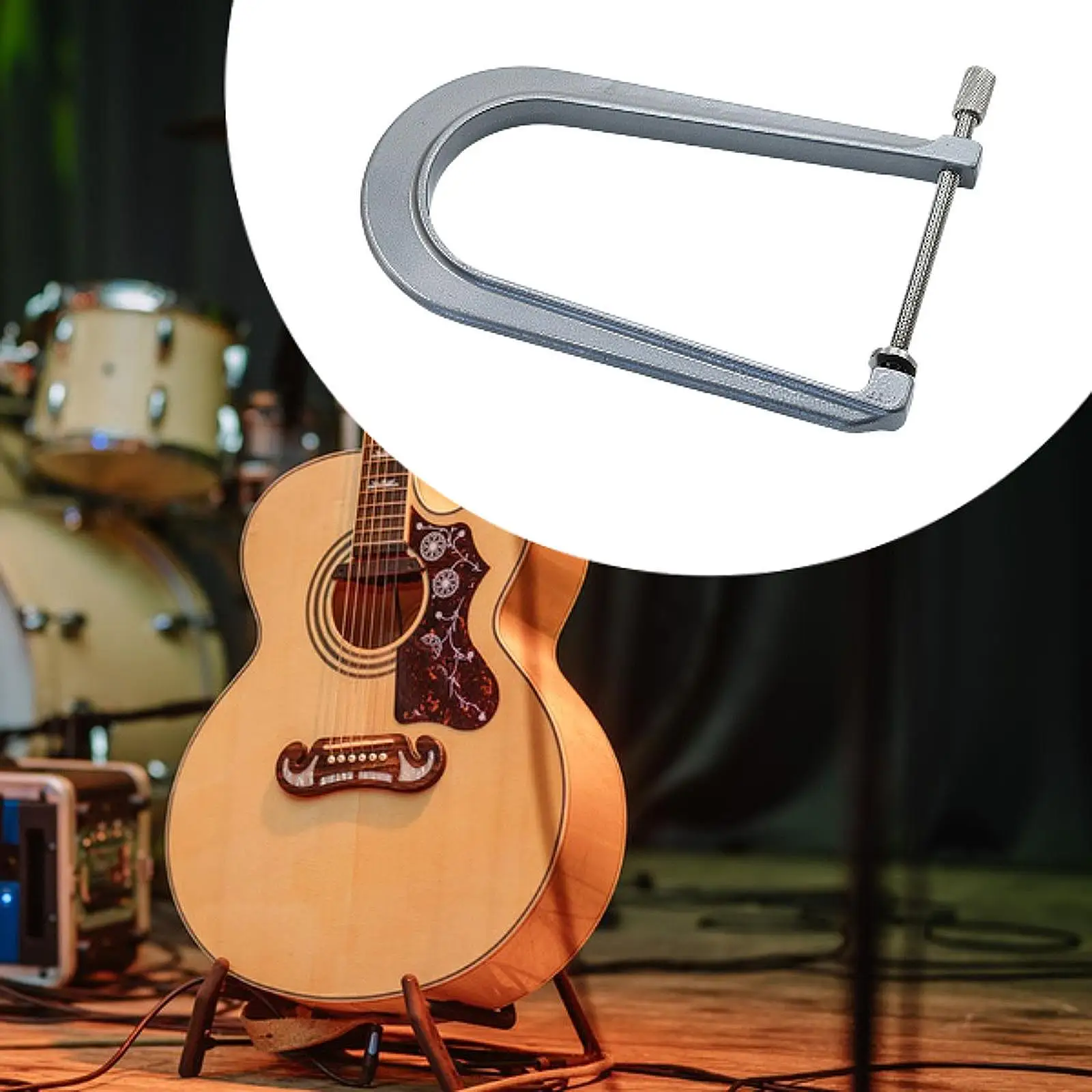 Guitar Bridge Clamp for Guitar Maker Luthier Tool for Wood Guitar Fittings