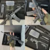 1/3 Metal M416 Scale Toy Gun Miniature M4A1 Rifle Sniper Model Assemble Disassemble Build Kit Collection Toy Gifts 6