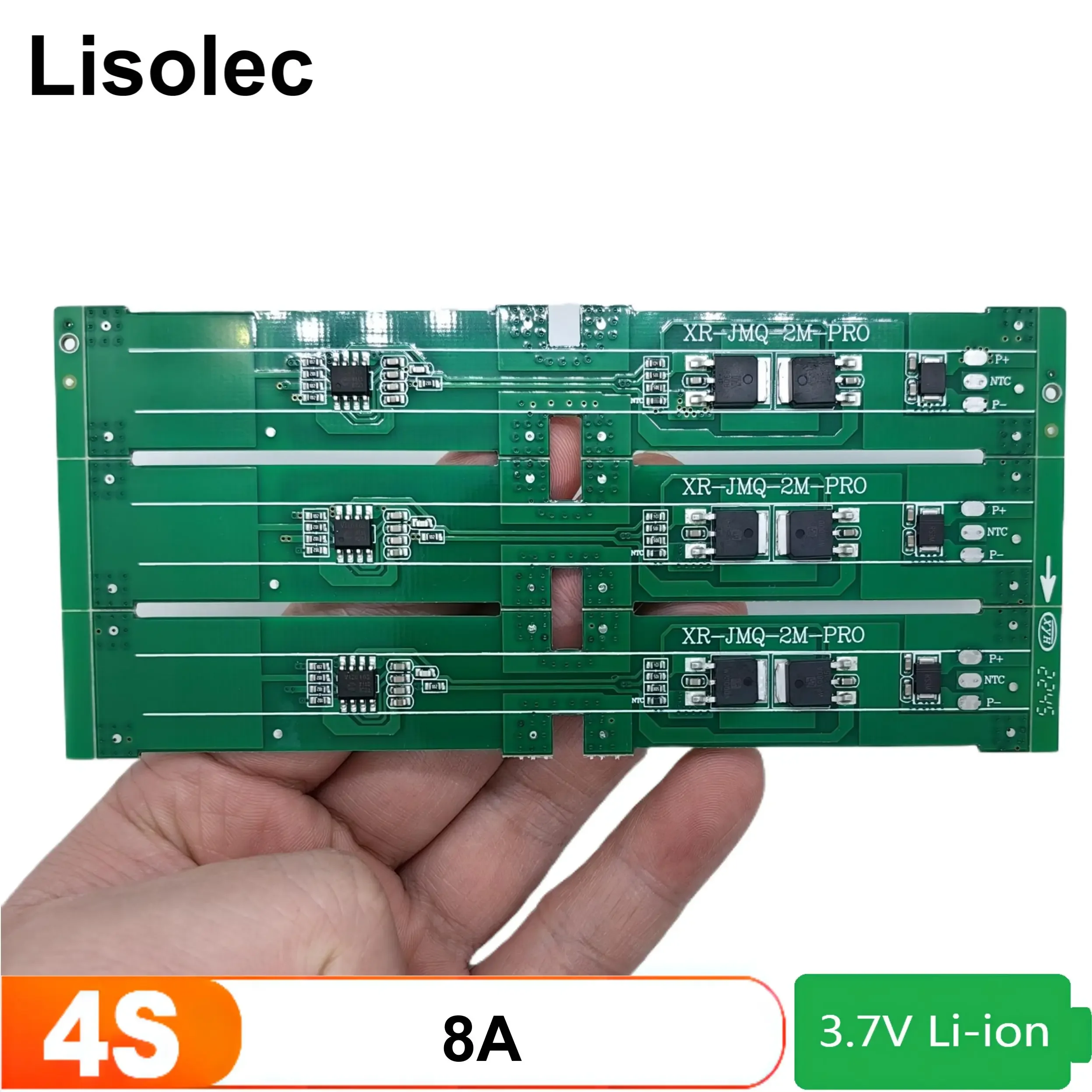 CELLA AL LITIO Agli Ioni Di Litio 4S 14,8 V 8A 18650 Scheda - Foto 2