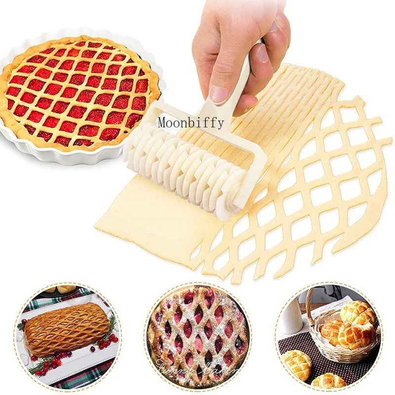 Baking tool Dough cutter Baking accessories 1PC Pastry Lattice Roller Cutter